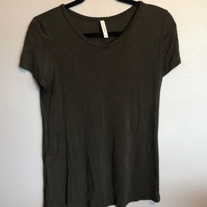 Forest green top